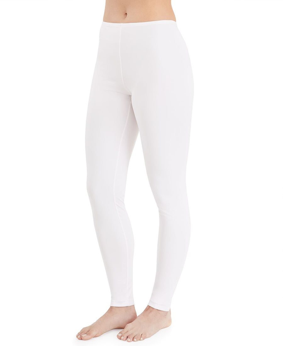 Cuddl Duds Climatesmart Leggings White