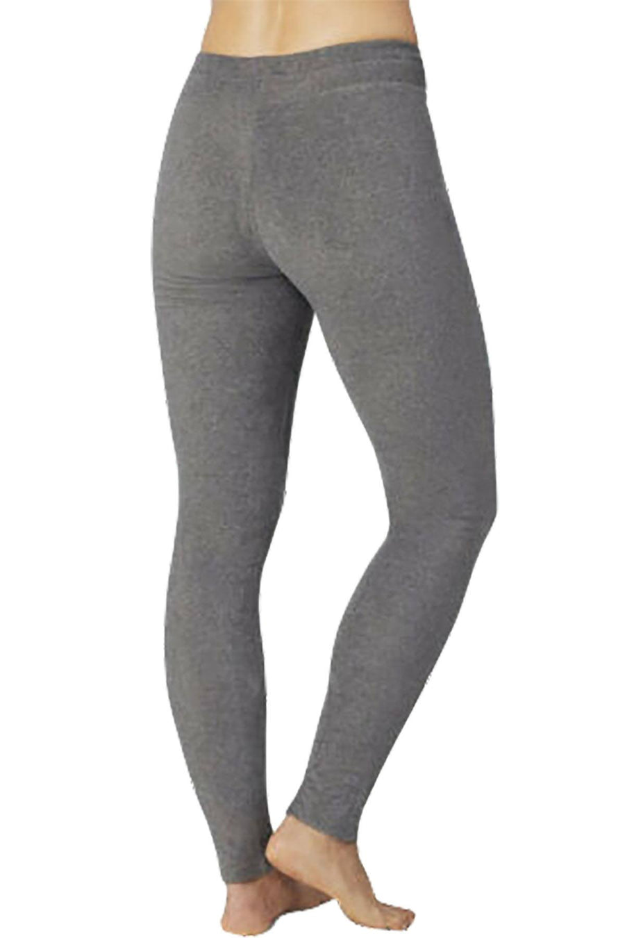 CuddlDuds Heather-Charcoal Fleecewear with Stretch Warm-Layer Legging