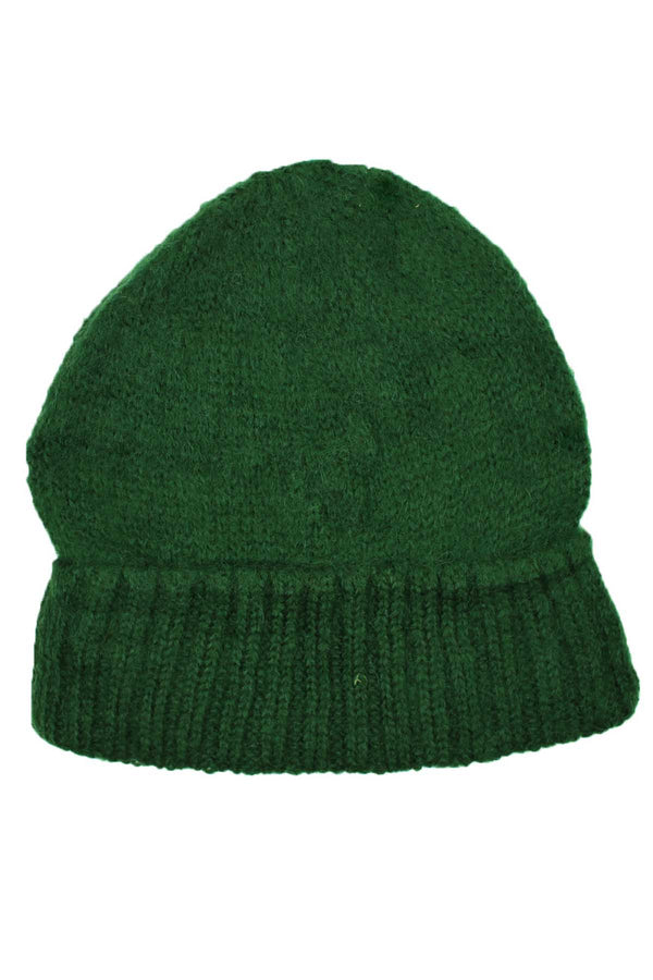 DIBI Dark Green Knit Beanie