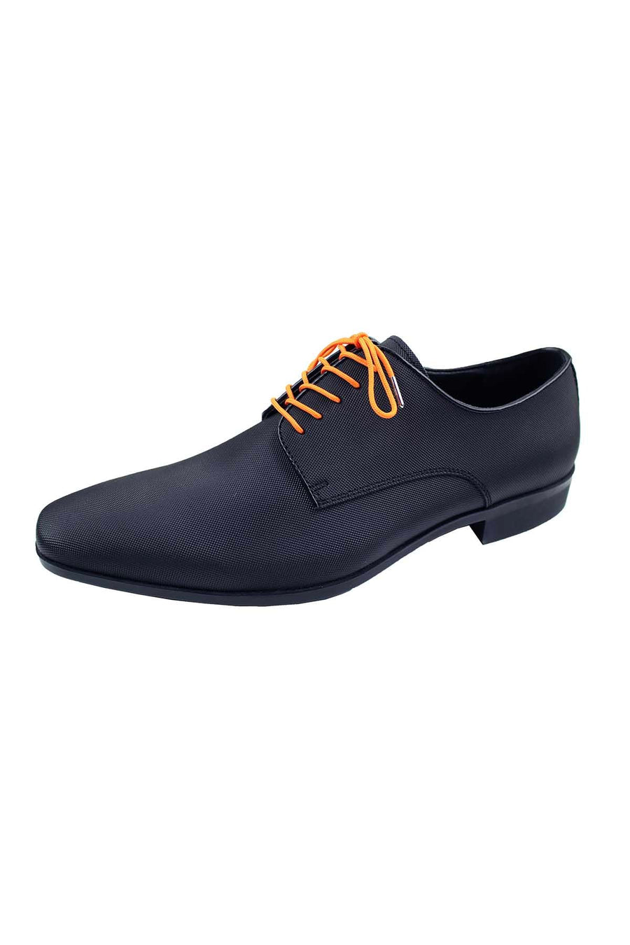 DIBI Orange Dress Shoelaces w/ Silver Aglets