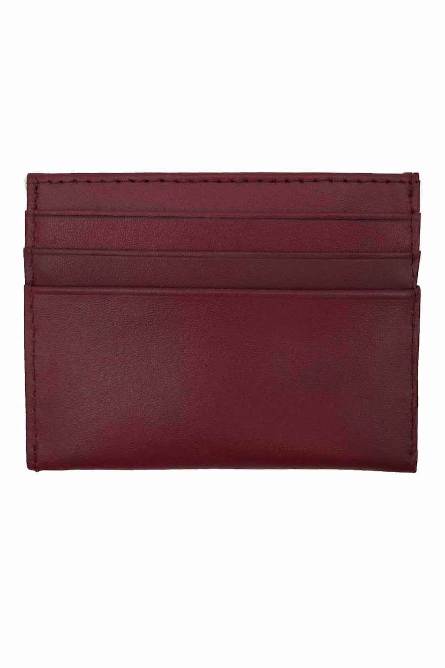 DIBI Plum Slim Leather Wallet