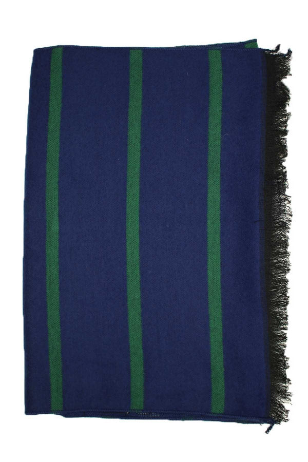 DIBI Solid Navy/Green/Grey Scarf