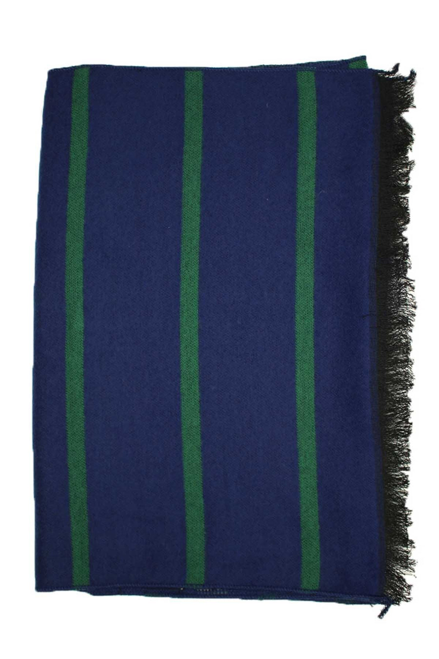 DIBI Solid Navy/Green/Grey Scarf
