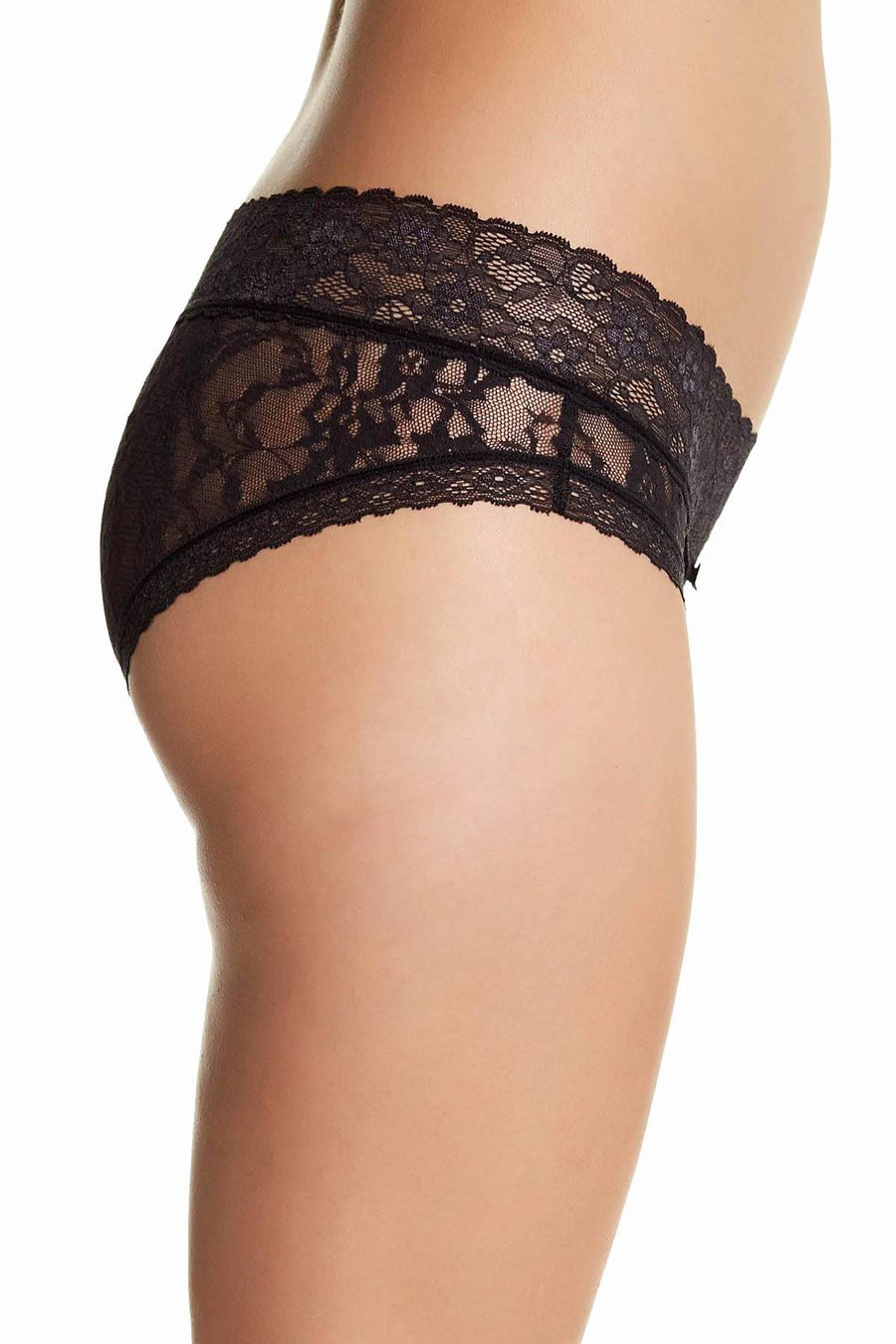DKNY Black Signature Lace Bikini Brief