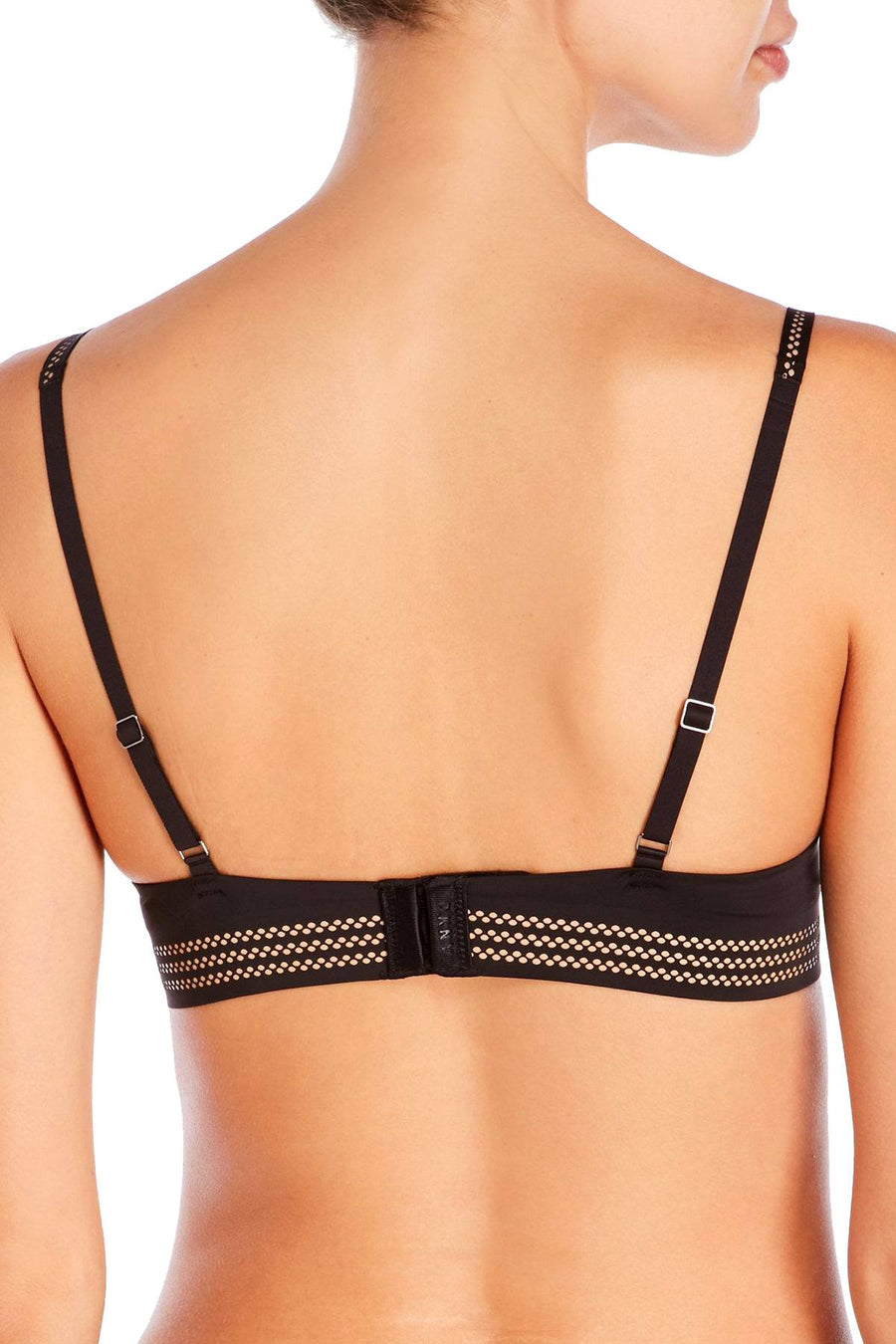 DKNY BlackLight Glow Fusion Skyline Essential Microfiber Custom-Lift Bra