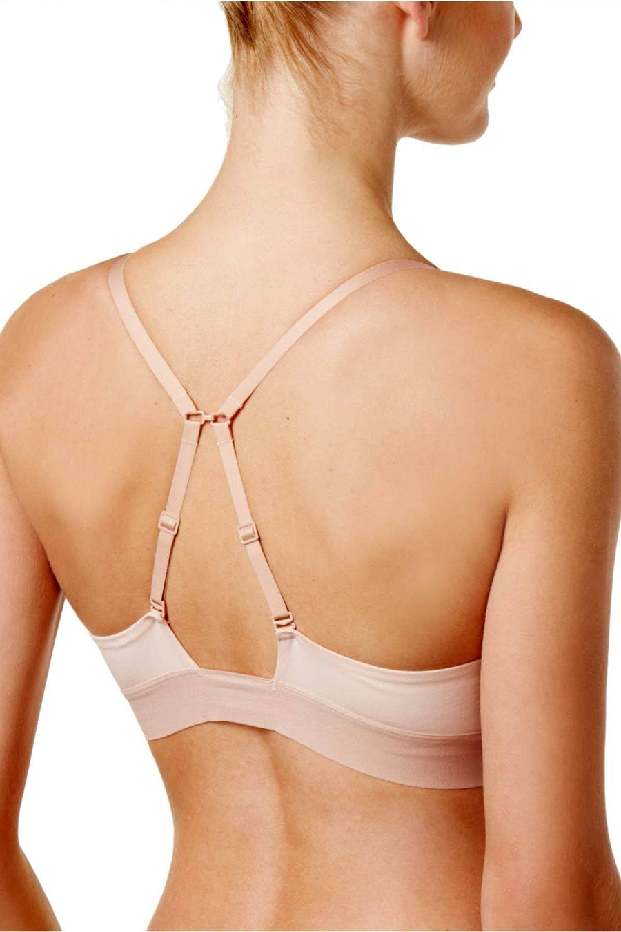 DKNY Blush Dune Nude Convertible Classic Cotton Bralette