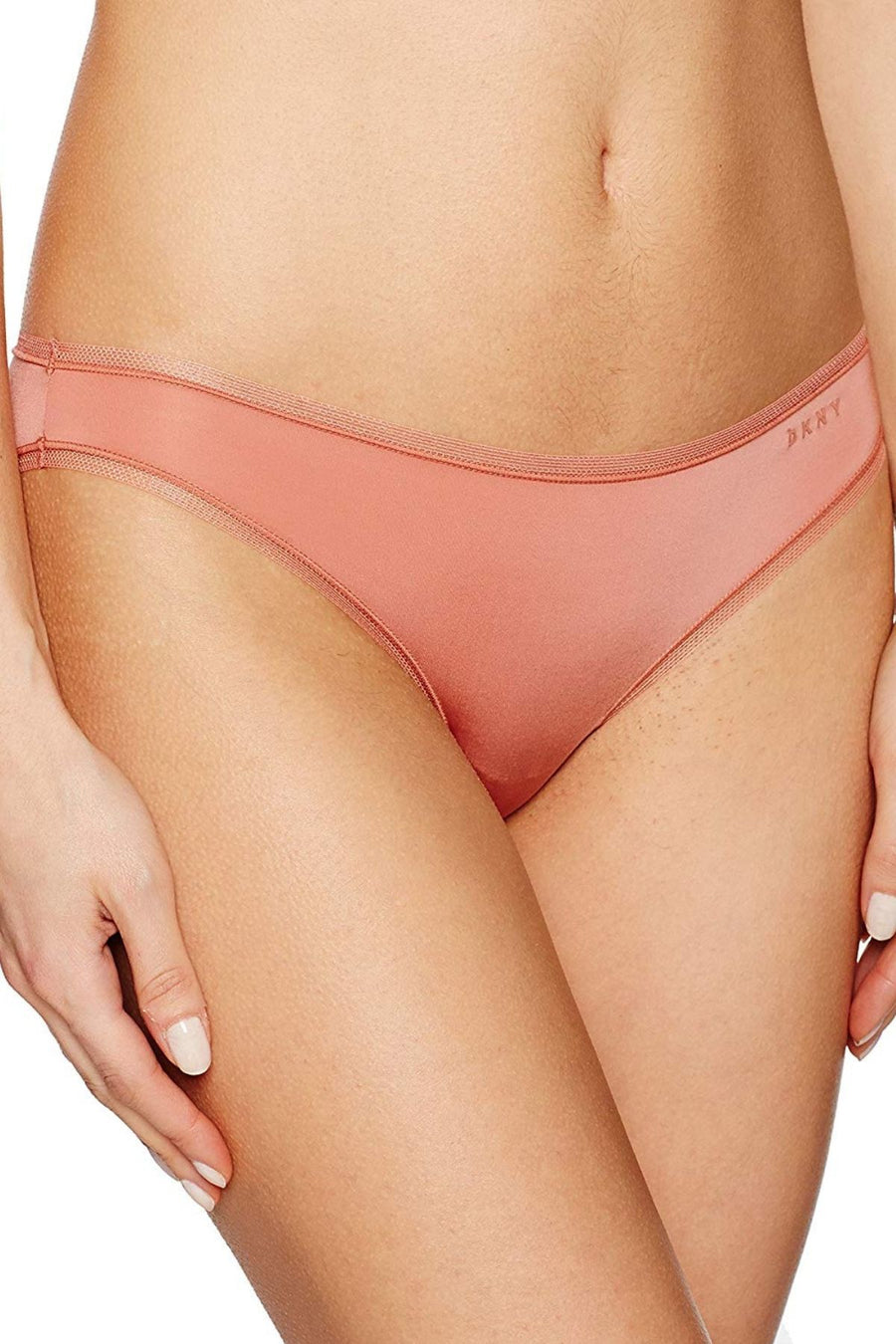 DKNY Canyon Litewear Low-Rise Mesh-Trim Bikini Brief