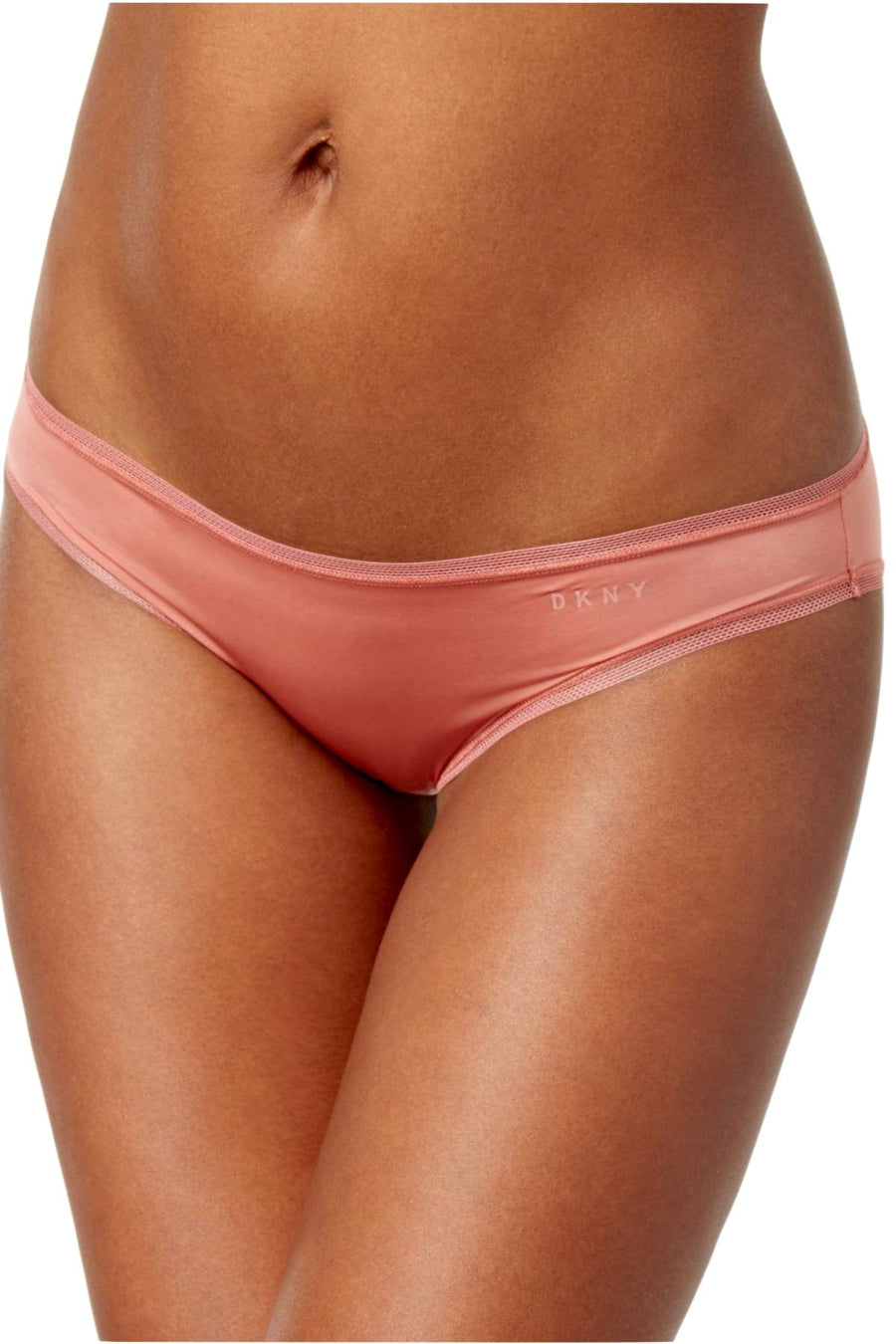 DKNY Canyon Litewear Low-Rise Mesh-Trim Bikini Brief