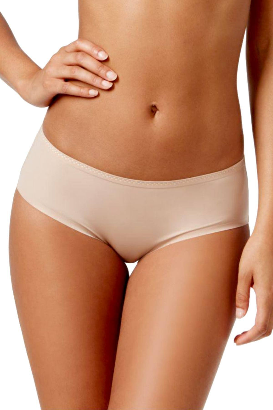 DKNY Light-Glow/Nude Fusion Skyline Dotted-Trim Hipster
