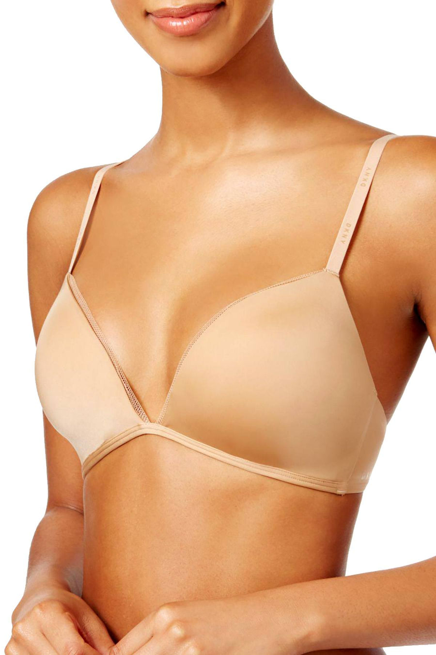 DKNY Nude Litewear Mesh Trim Bralette