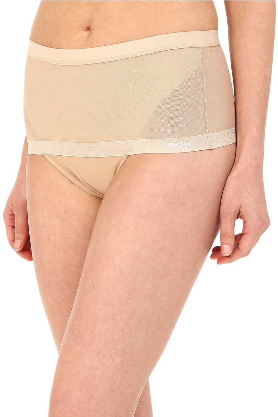 DKNY Nude Modern-Lights Sheer Shaping Thong