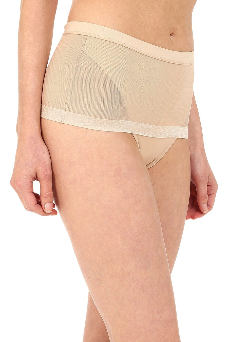 DKNY Nude Modern-Lights Sheer Shaping Thong