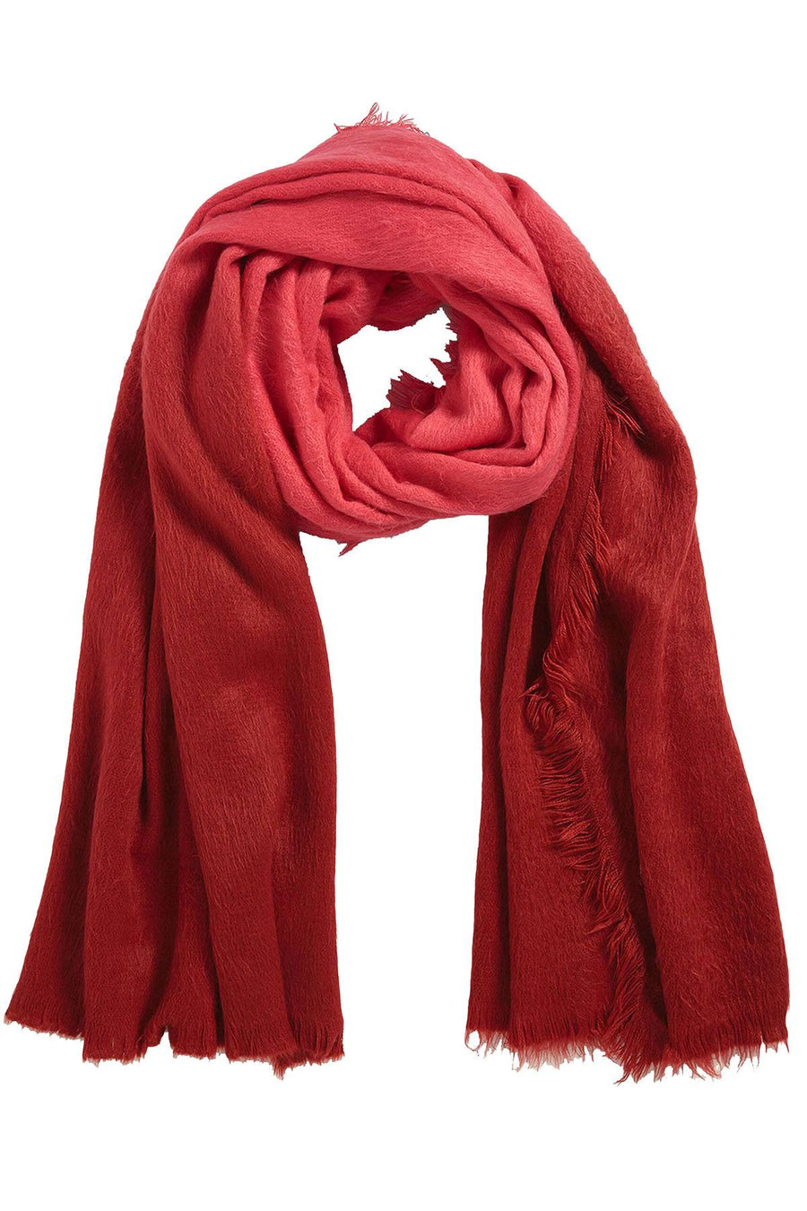DKNY Pink Woven Ombré Scarf