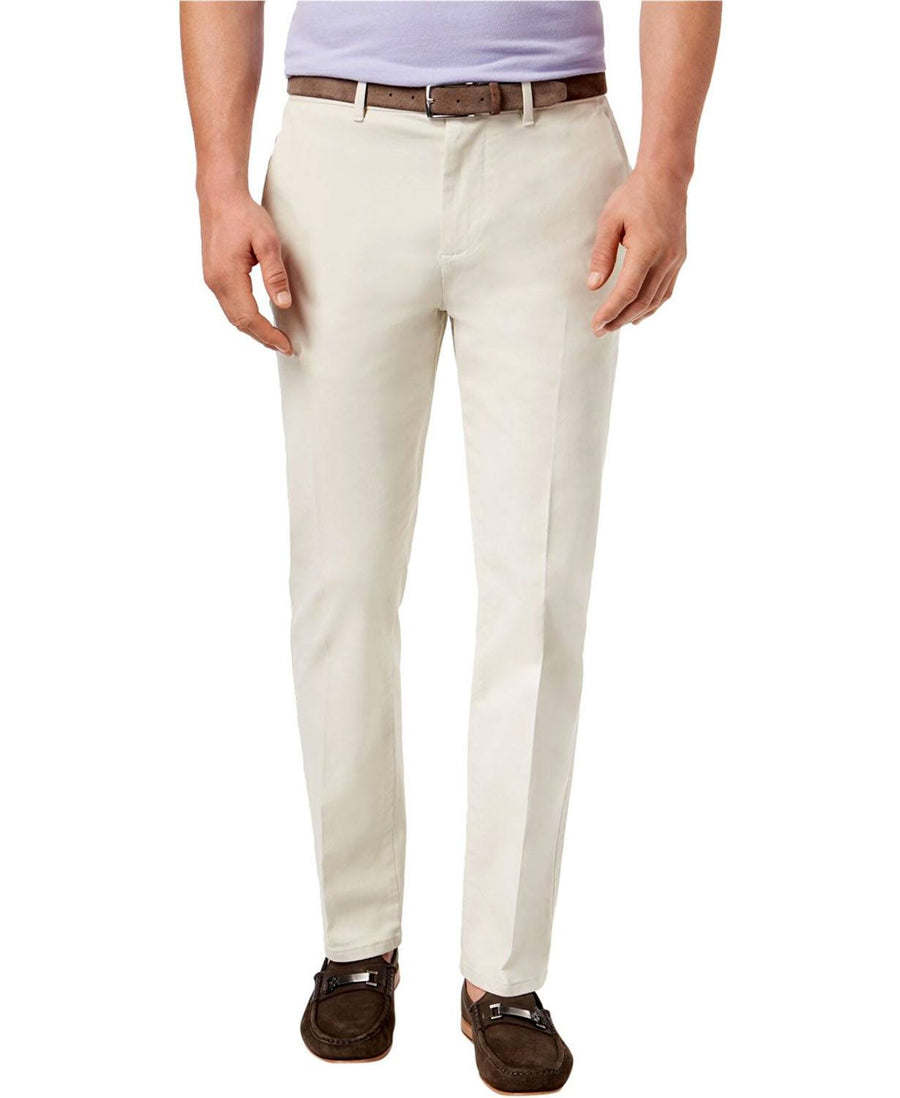 DKNY Slim Fit Tapered Leg Pant / Silver Birch