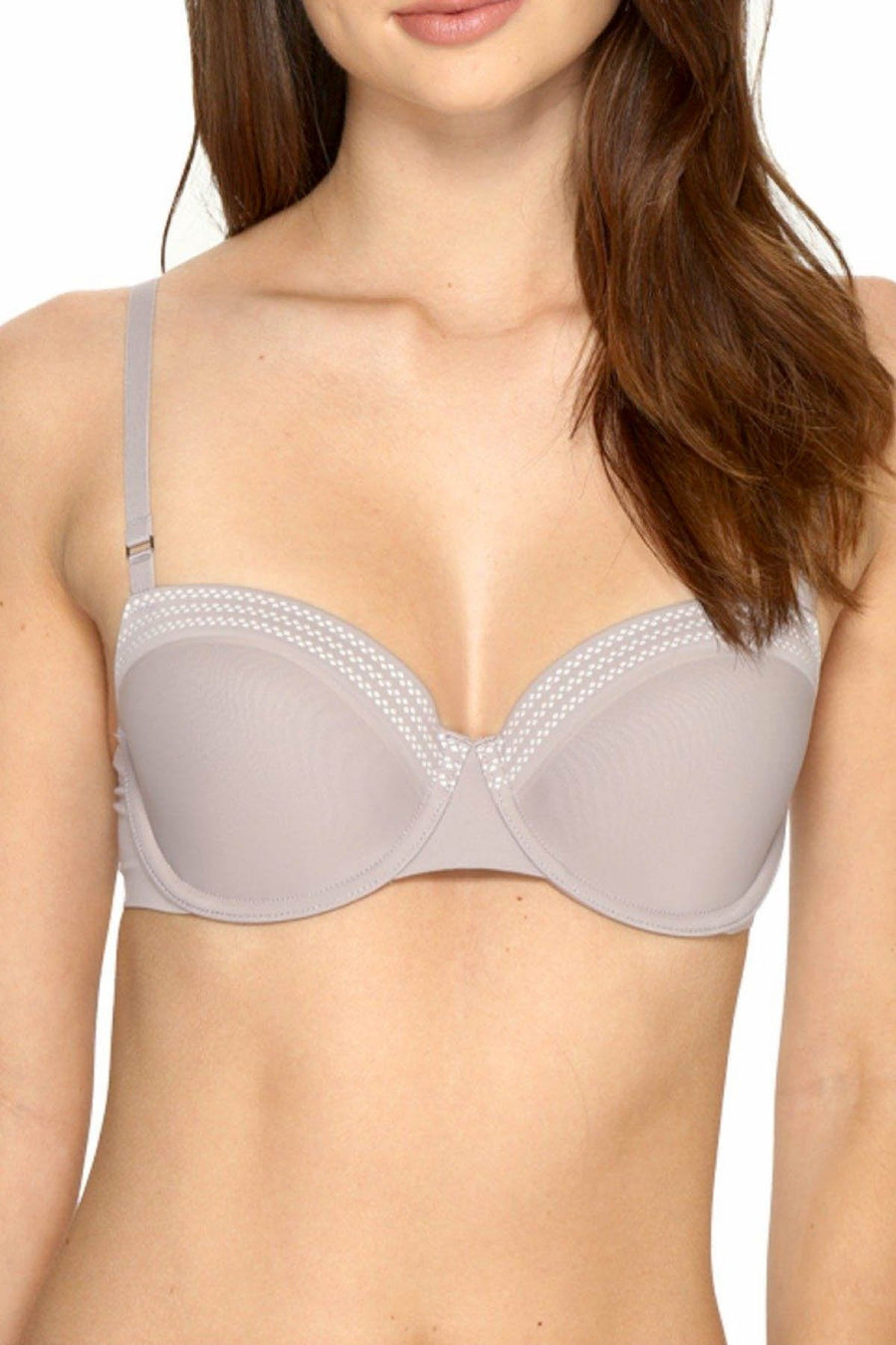 DKNY Sphynx-Grey Fusion-Skyline Balconette T-shirt Bra