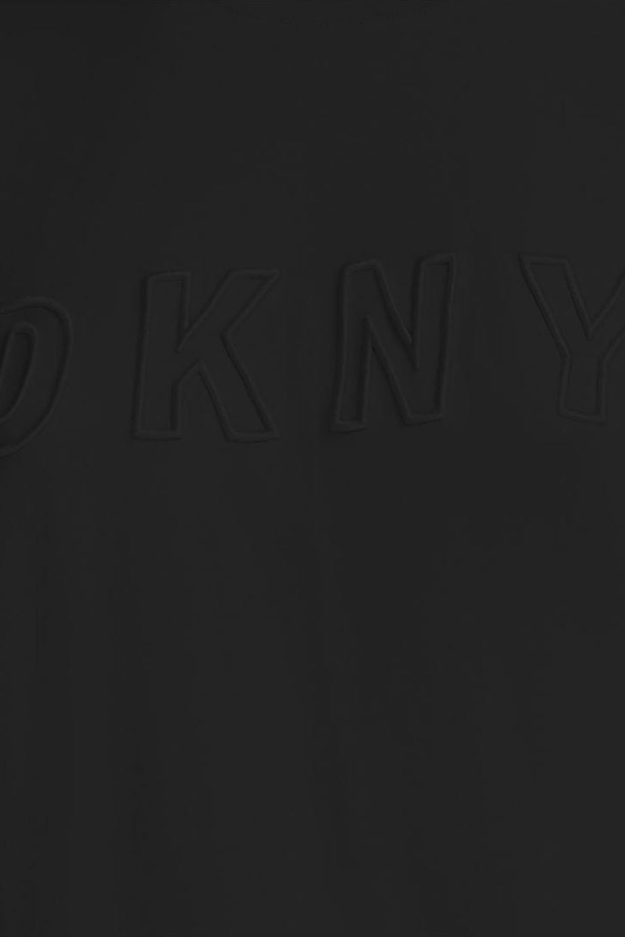 DKNY Sport Black Modal Logo Tee