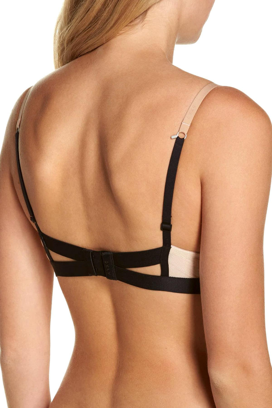 DKNY Vanilla Rosewater Litewear Fishnet-Panel Bra