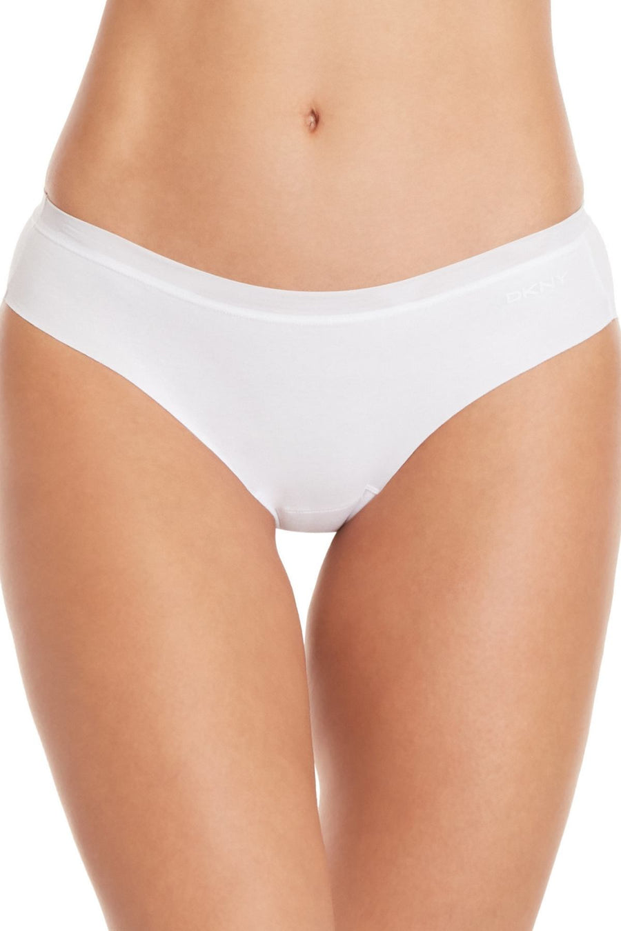 DKNY White Downtown Cotton Bikini