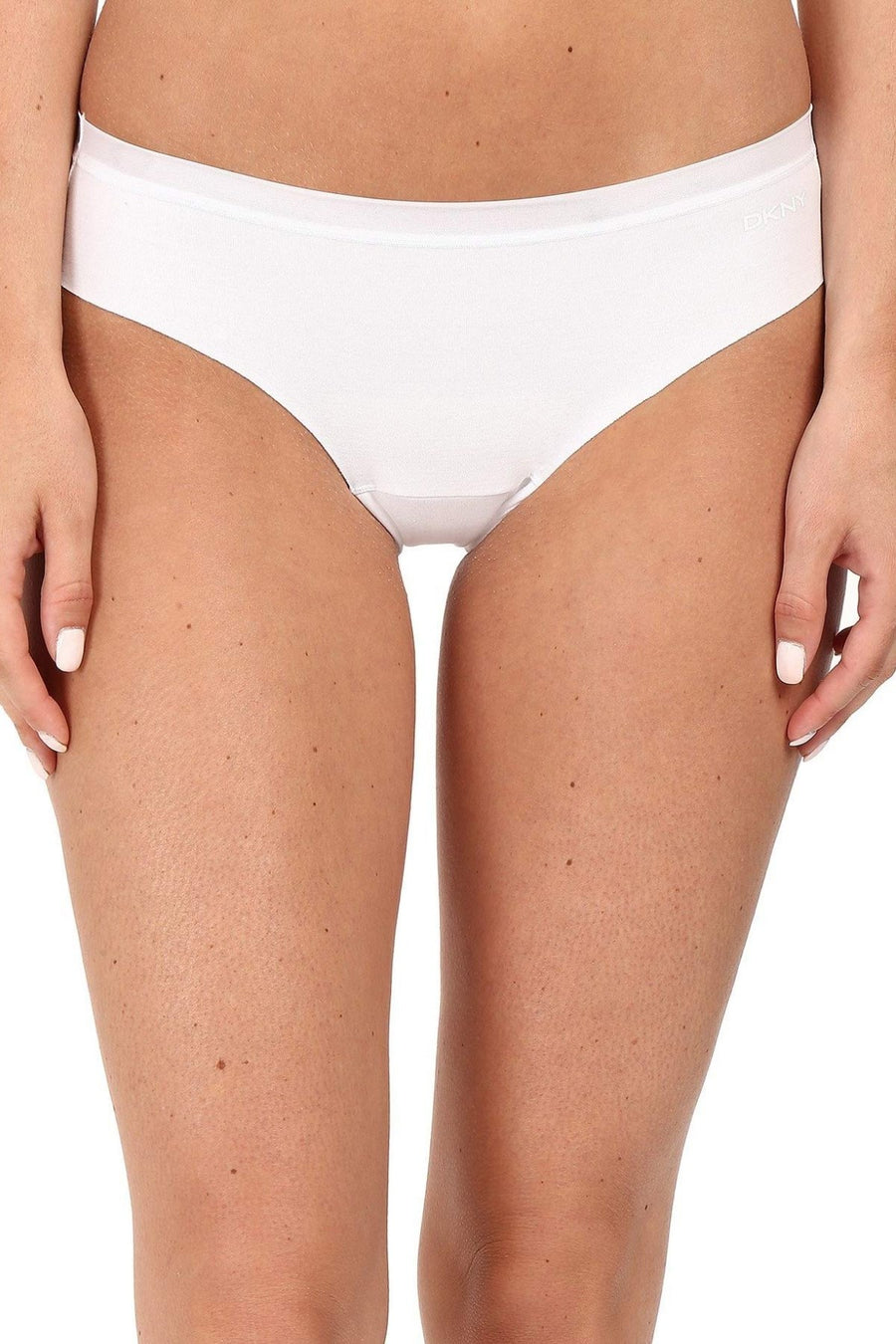 DKNY White Downtown Cotton Bikini