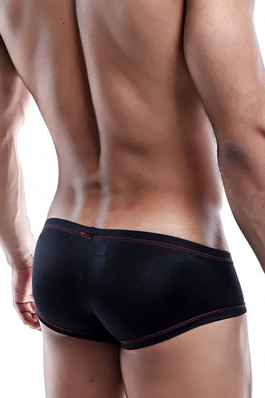 Daniel Alexander Black/Red-Stripe Trunk