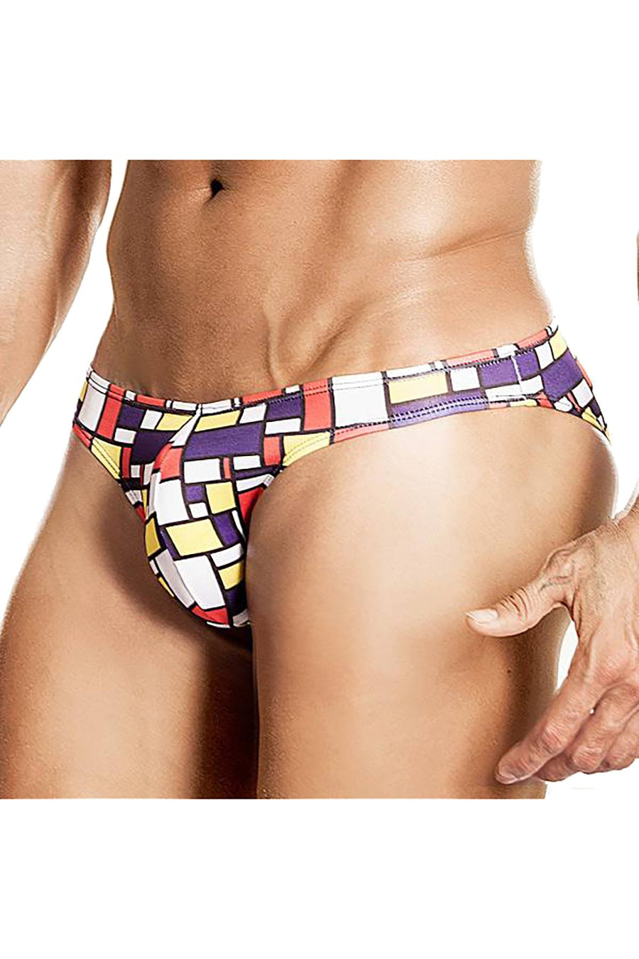 Daniel Alexander Printed Art-Deco Fritz Bikini Brief