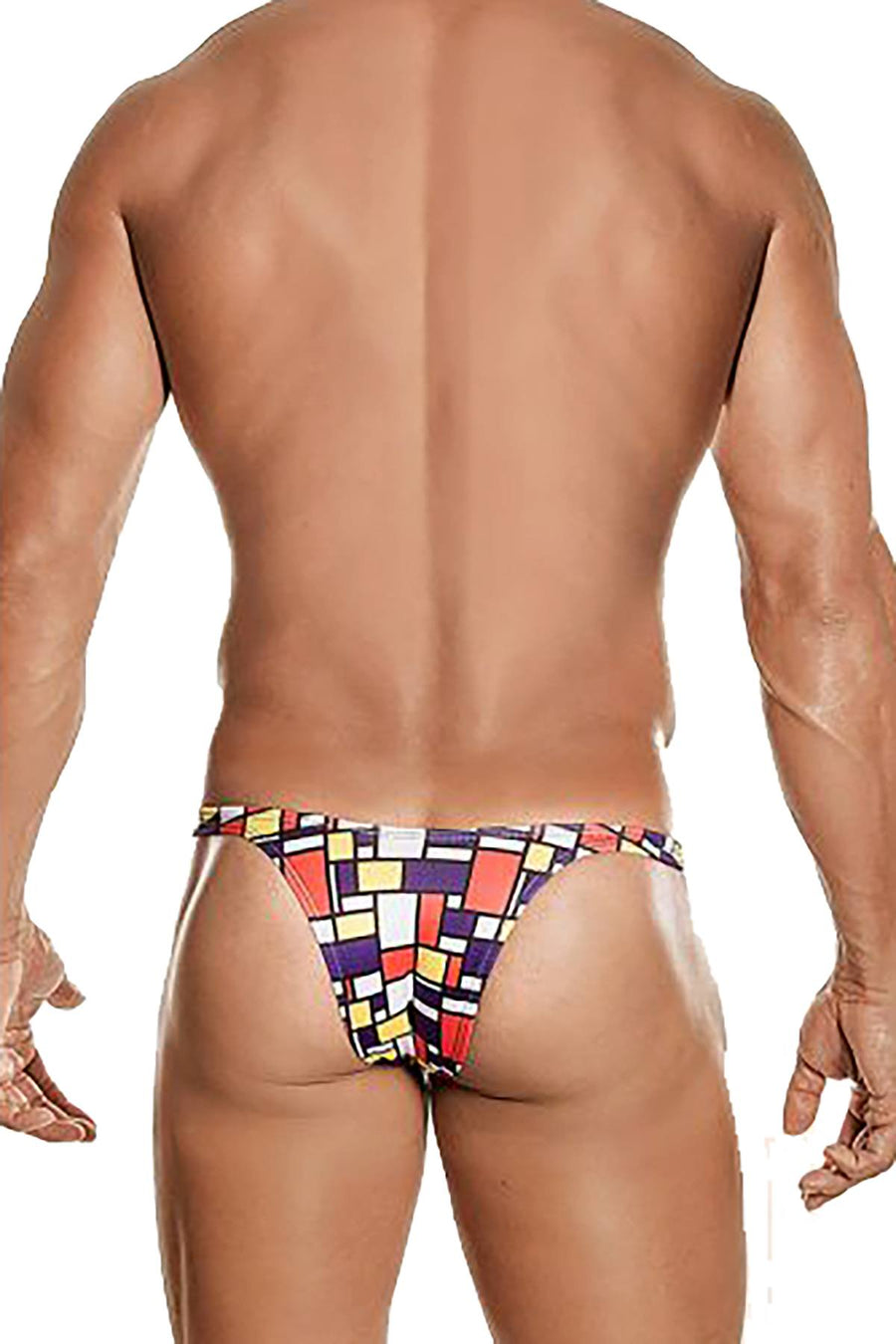 Daniel Alexander Printed Art-Deco Fritz Bikini Brief