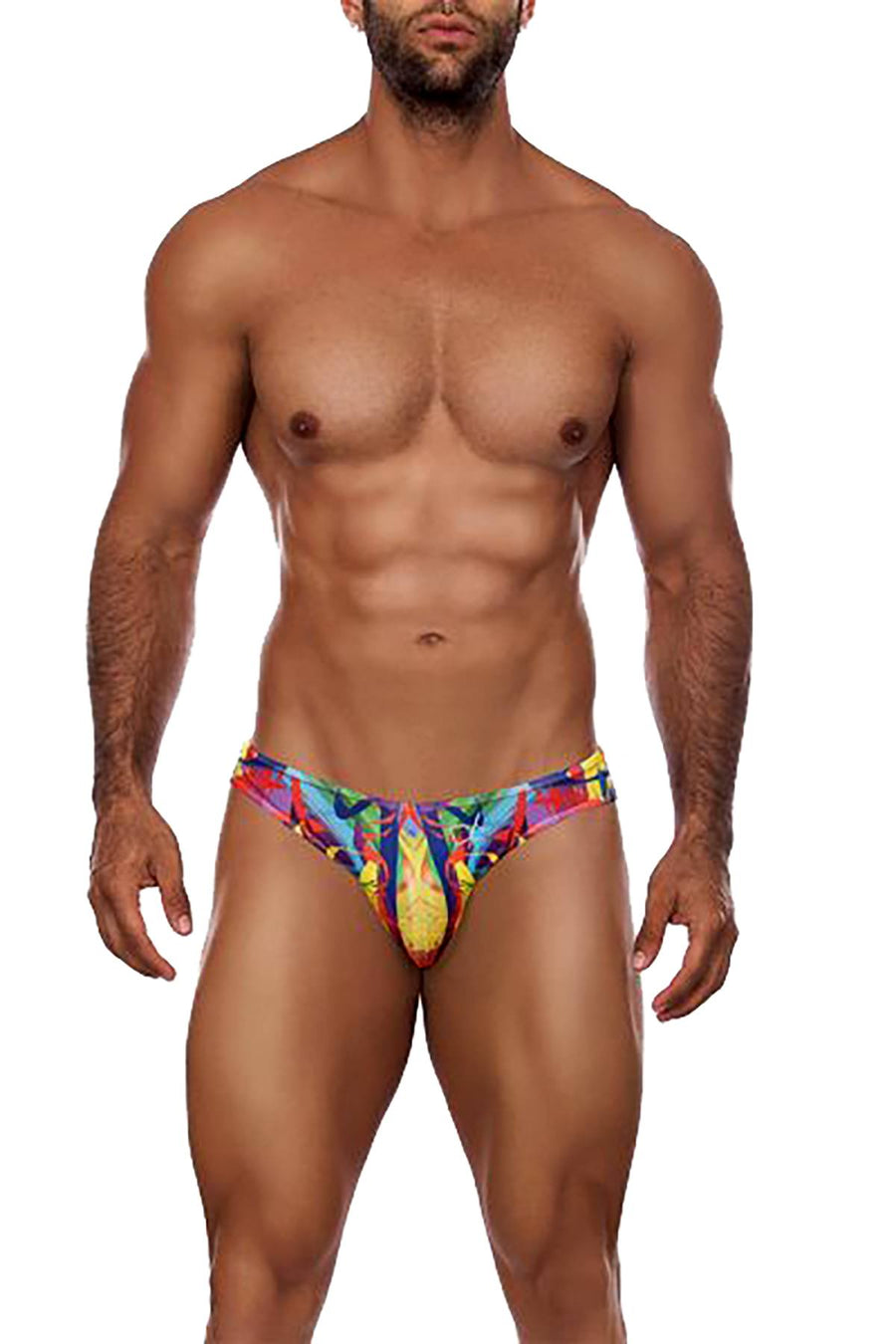 Daniel Alexander Printed Explosion Slip Bikini Brief