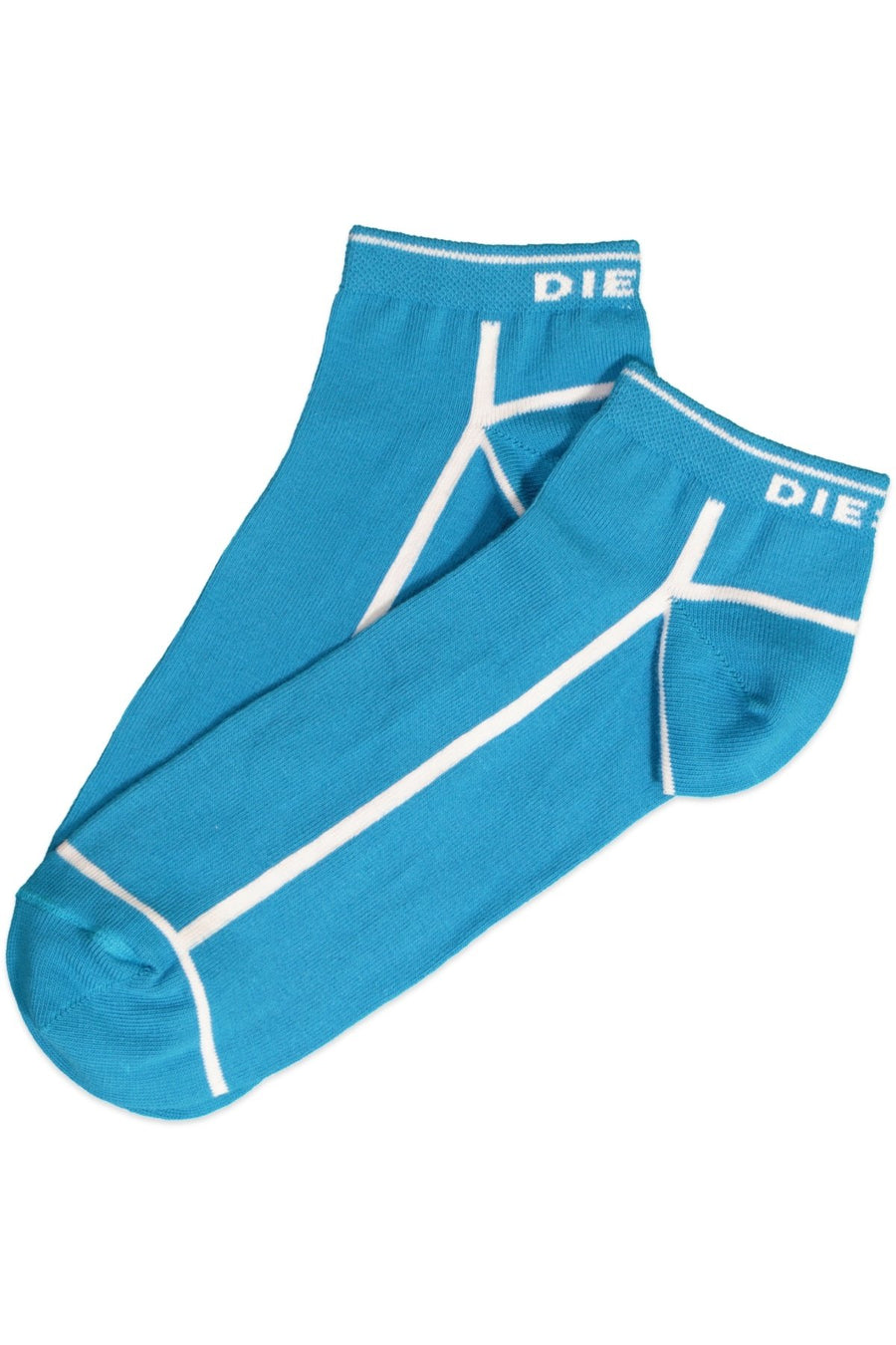 Diesel Cyan Low-Shot Socks