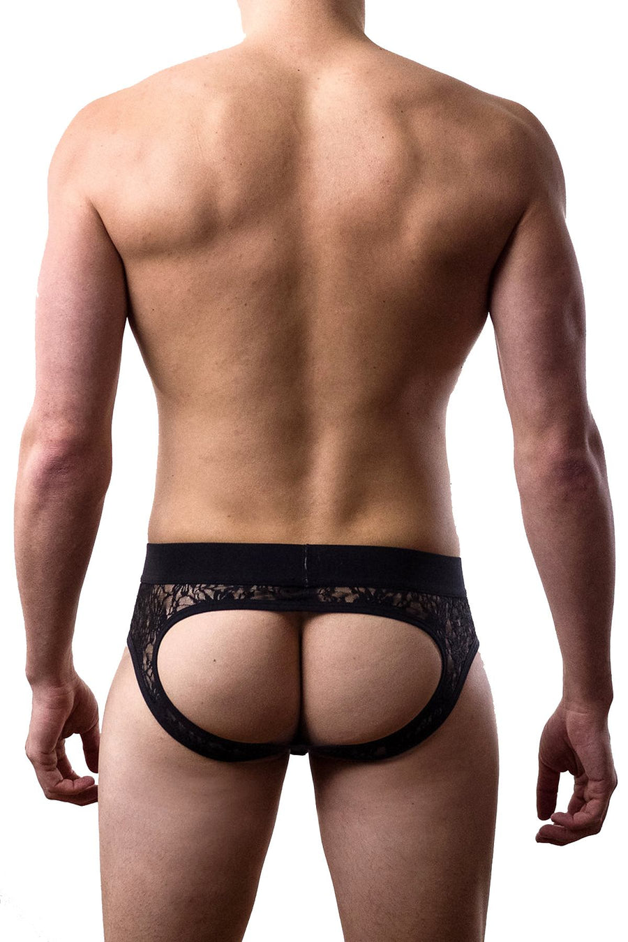 Dirt Squirrel Black Lace Jock-Brief