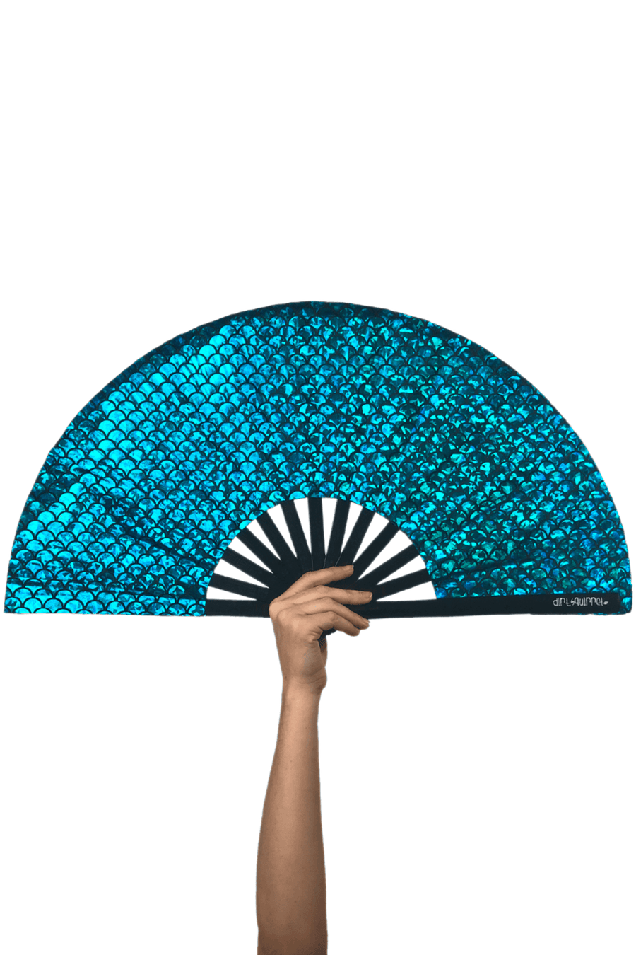 Dirt Squirrel Blue Mermaid Fan
