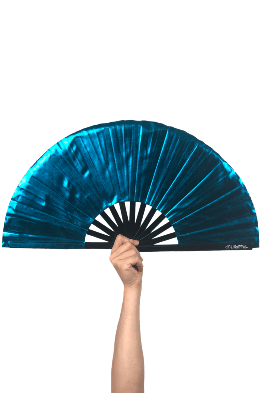 Dirt Squirrel Metallic Cyan Fan