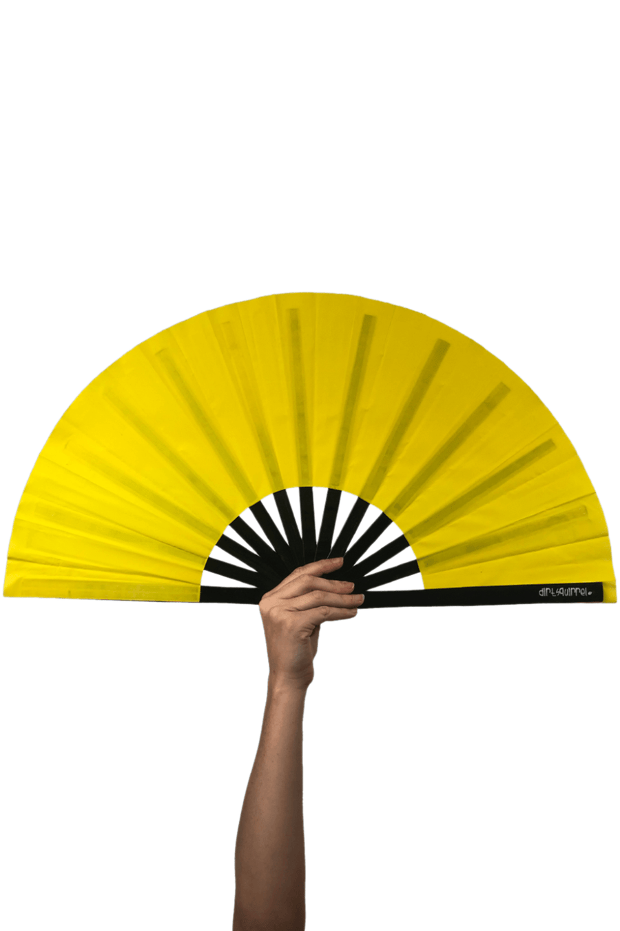 Dirt Squirrel Yellow Reflective Fan