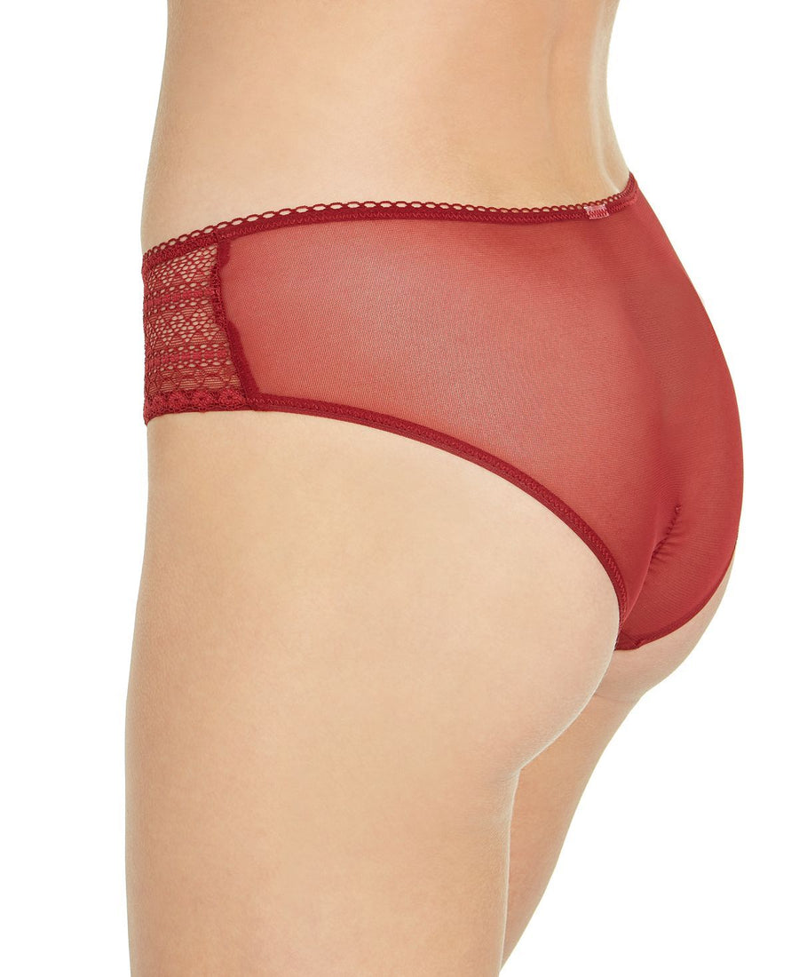 Dkny Lace Bikini Underwear Dk5085 Crimson