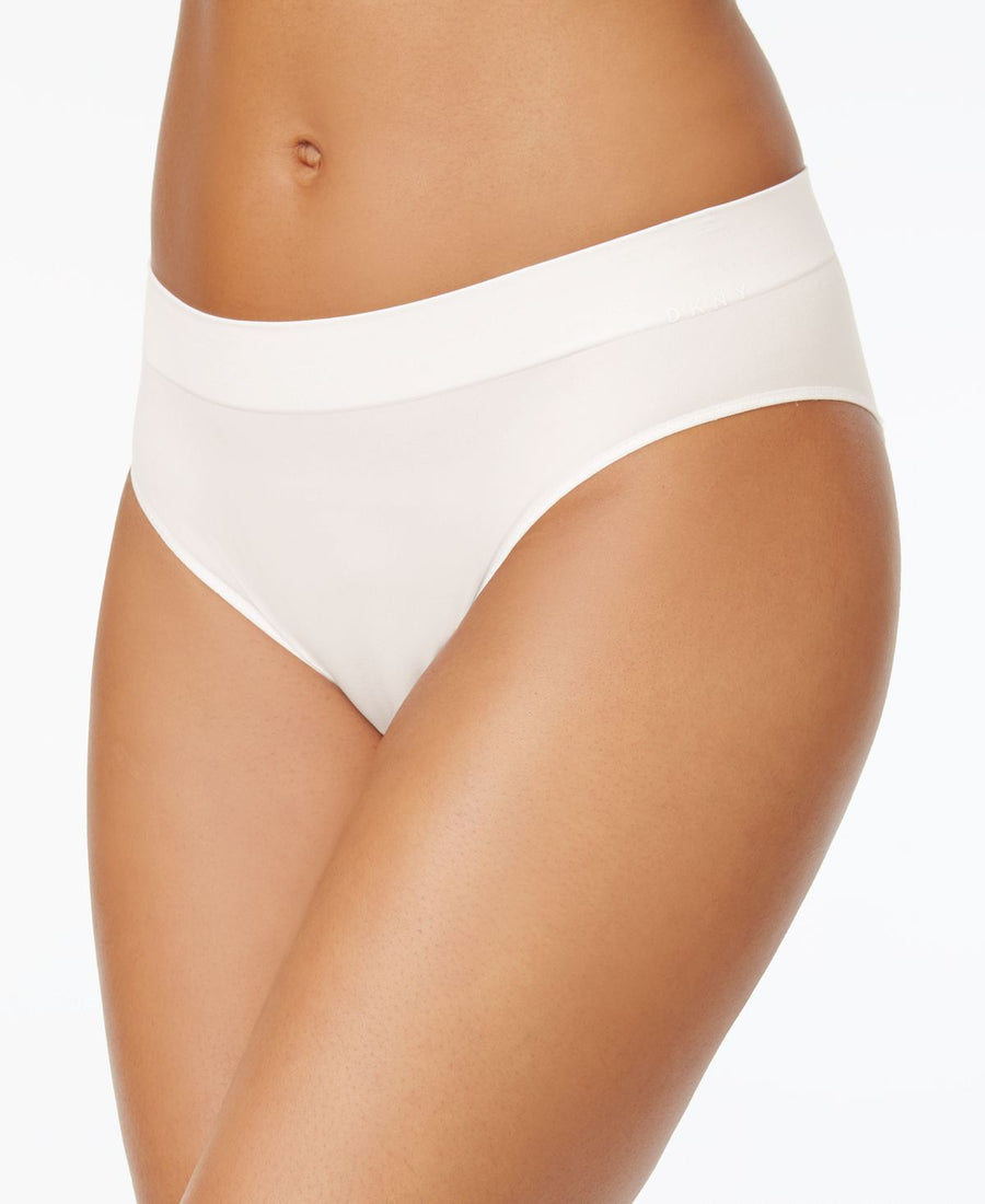 Dkny Seamless Litewear Bikini Underwear Dk5017 Poplin White
