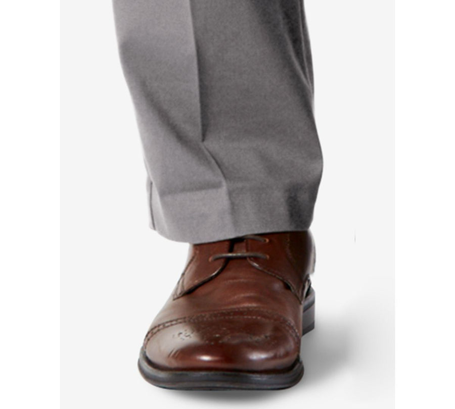 Dockers Easy Straight Fit Khaki Stretch Pants Burma Grey