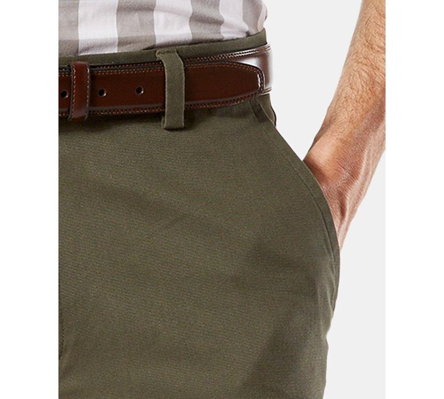 Dockers Easy Straight Fit Khaki Stretch Pants Olive Grove