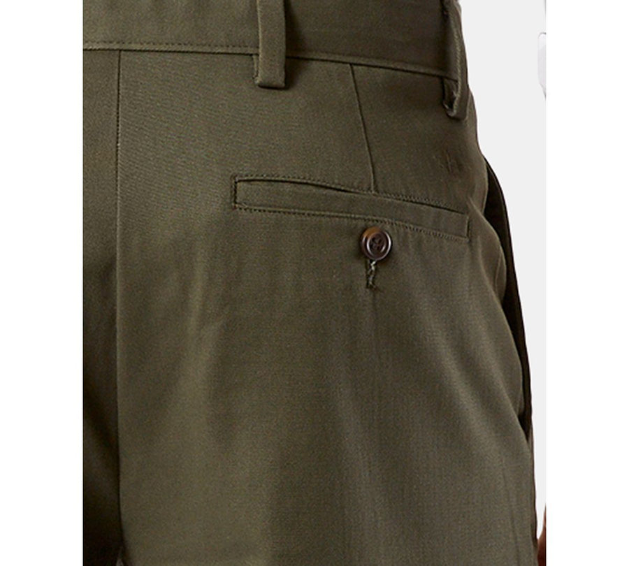 Dockers Easy Straight Fit Khaki Stretch Pants Olive Grove