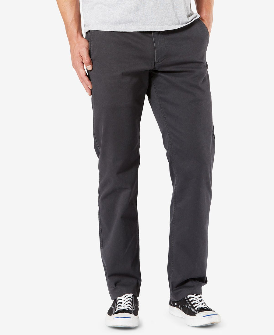 Dockers Straight Fit Original Khaki All Seasons Tech Pants	 Black