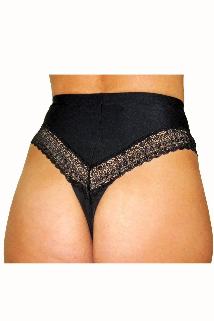 DuMi Shapewear Black Firm-Control High-Rise Thong
