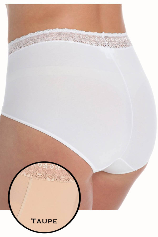 DuMi Shapewear Taupe Body-Sculpting High-Cut Brief