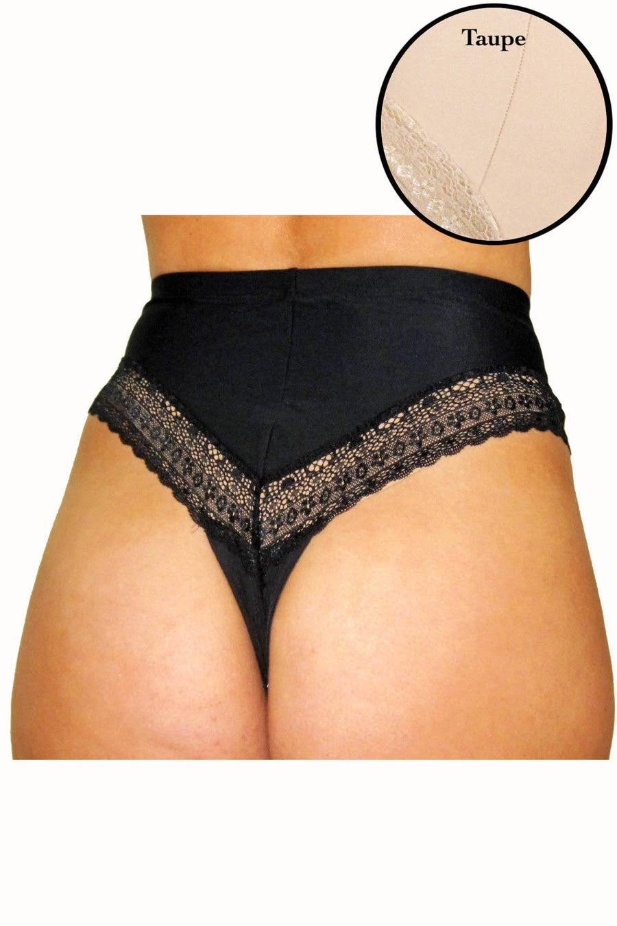 DuMi Shapewear Taupe Firm-Control High-Rise Thong