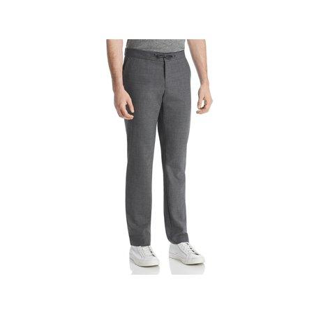 Dylan Gray Mens Wool Stretch Pants Gray