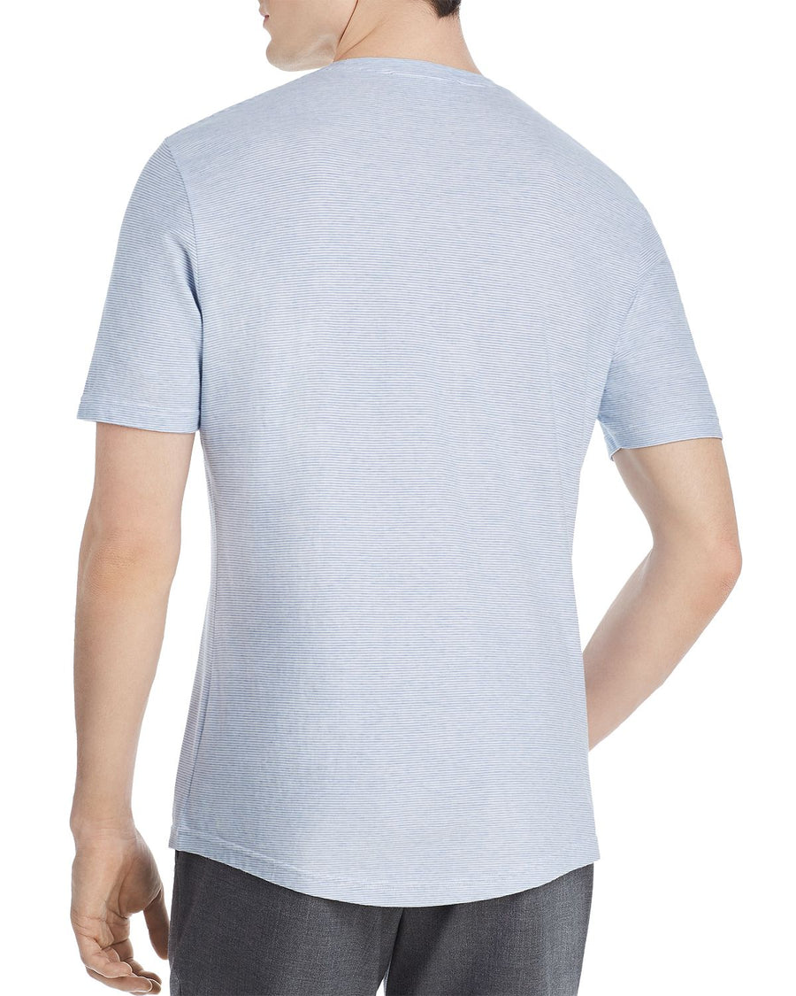 Dylan Gray Striped Crewneck Tee Mini Stripe