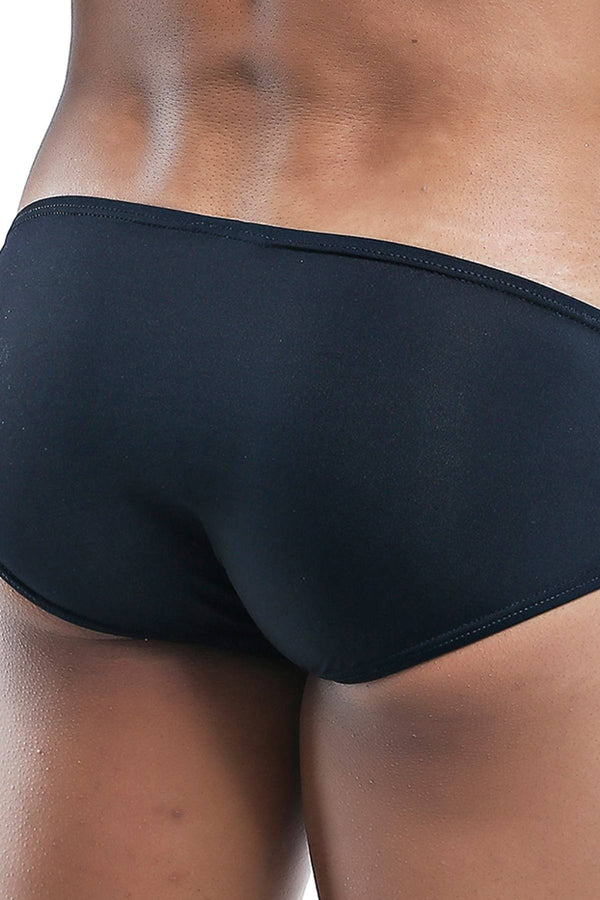 Edipous Black/White Contrast Bikini Brief