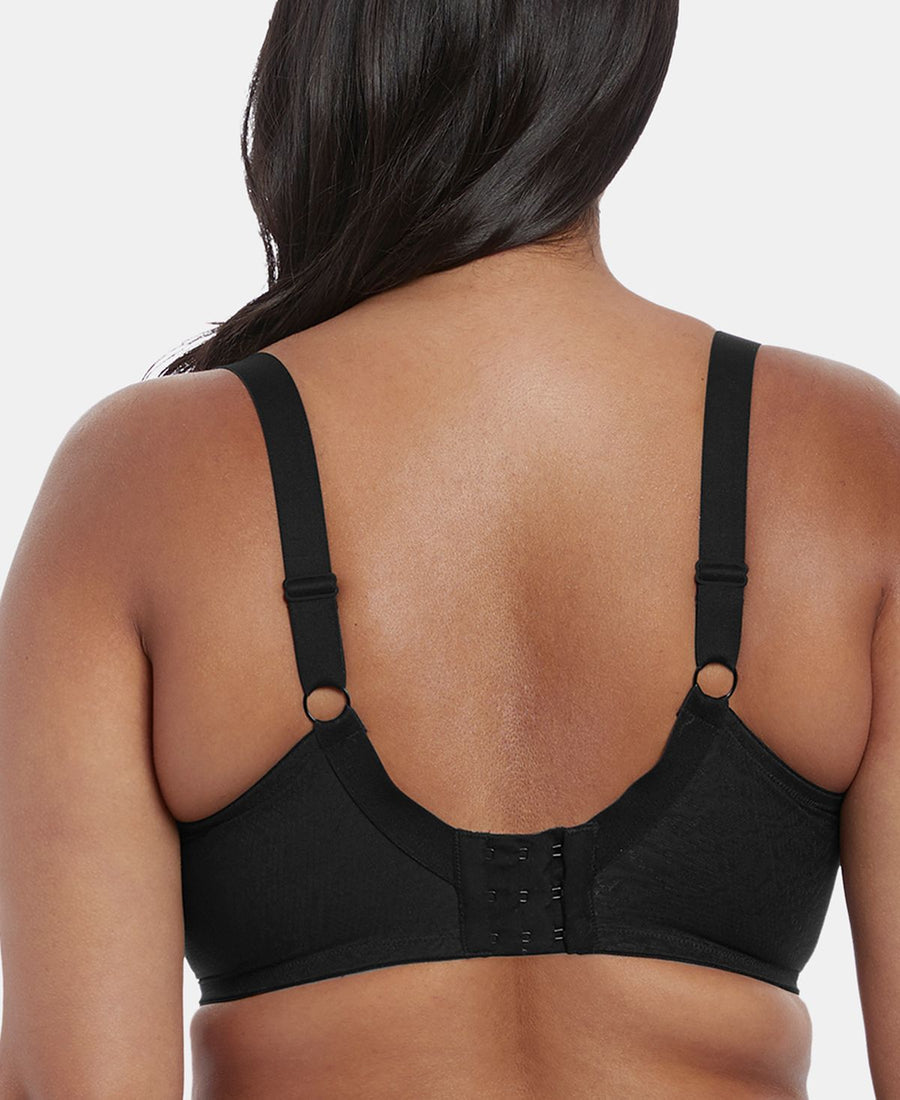 Elomi Full Figure Mia Underwire Bra El4361 Online Only Black