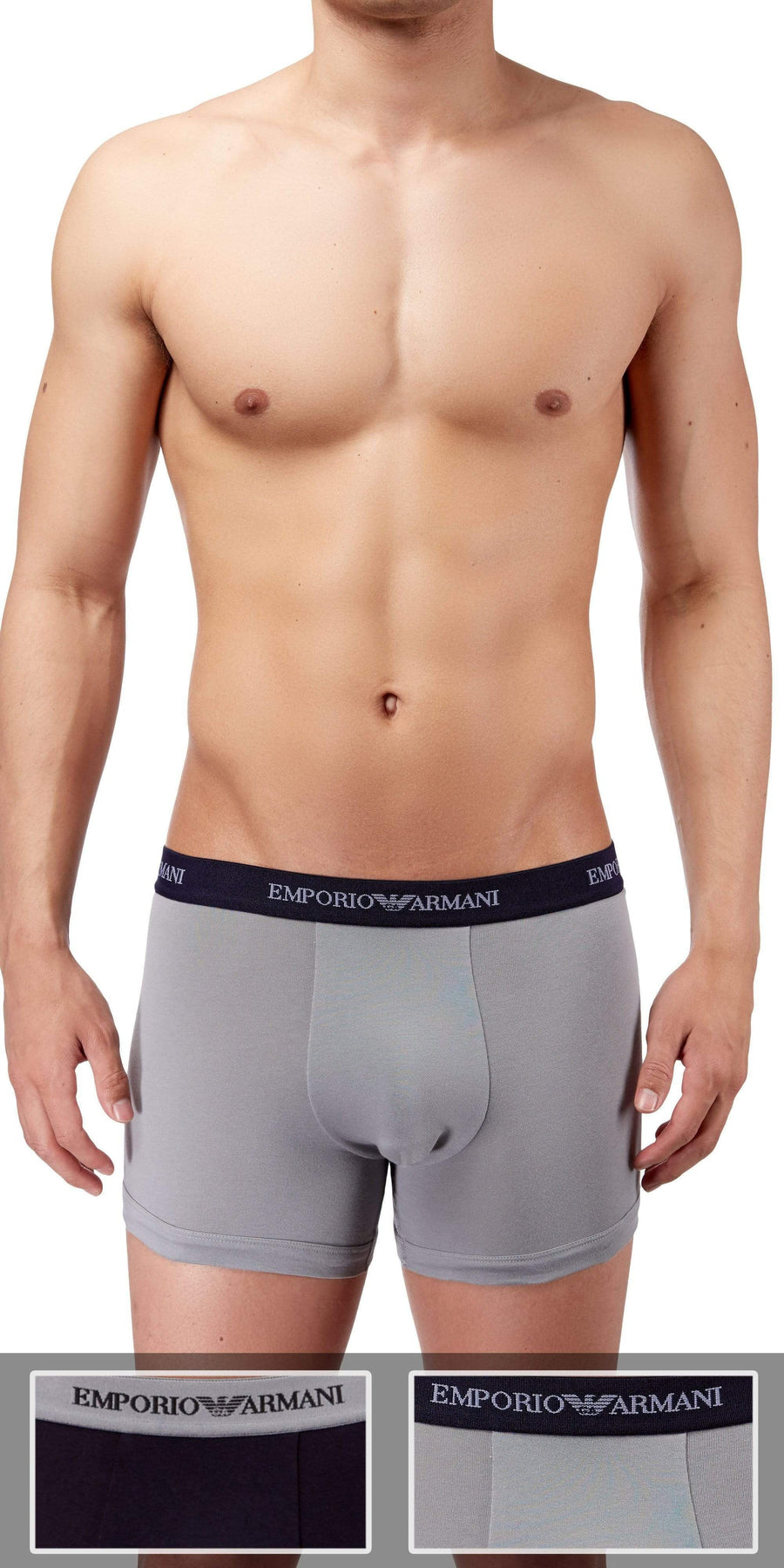 Emporio Armani 2-Pack Trunk Gray-marine - 111268cc717  13742