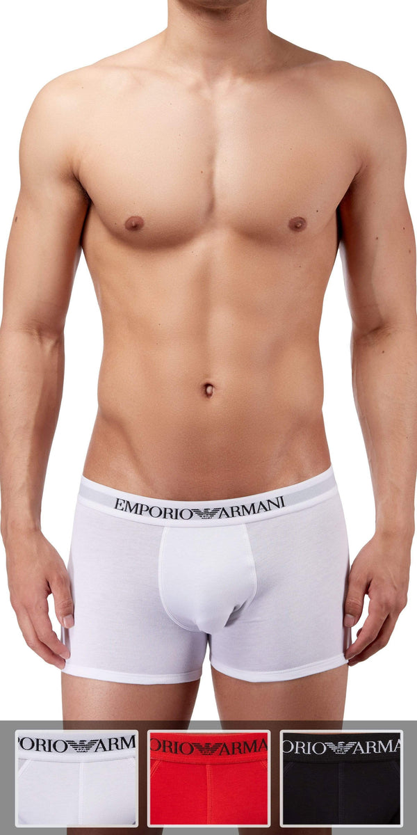 Emporio Armani 3-Pack Boxer Brief Red-white-black - 111611cc722