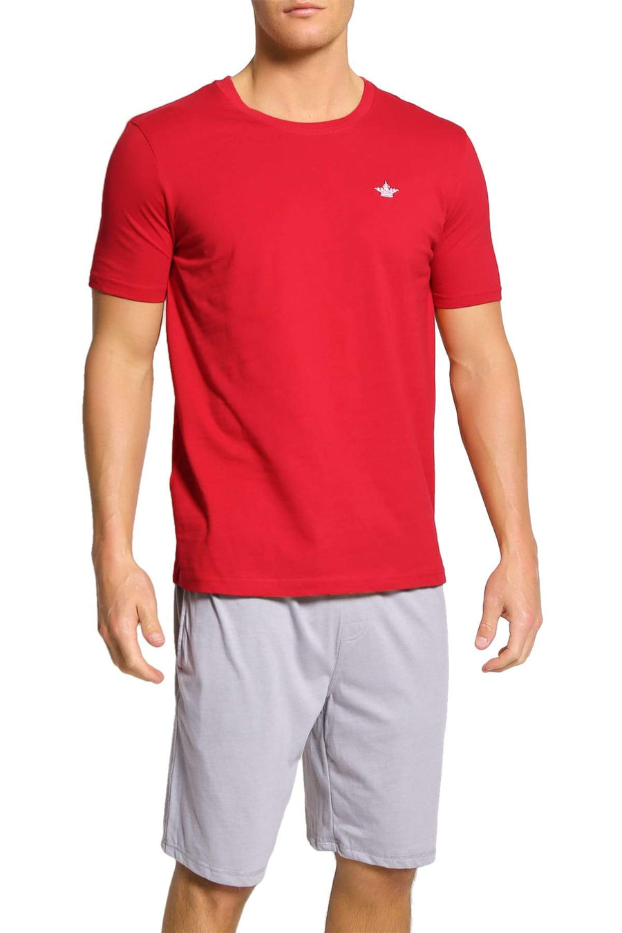 English Laundry Red Crew Neck