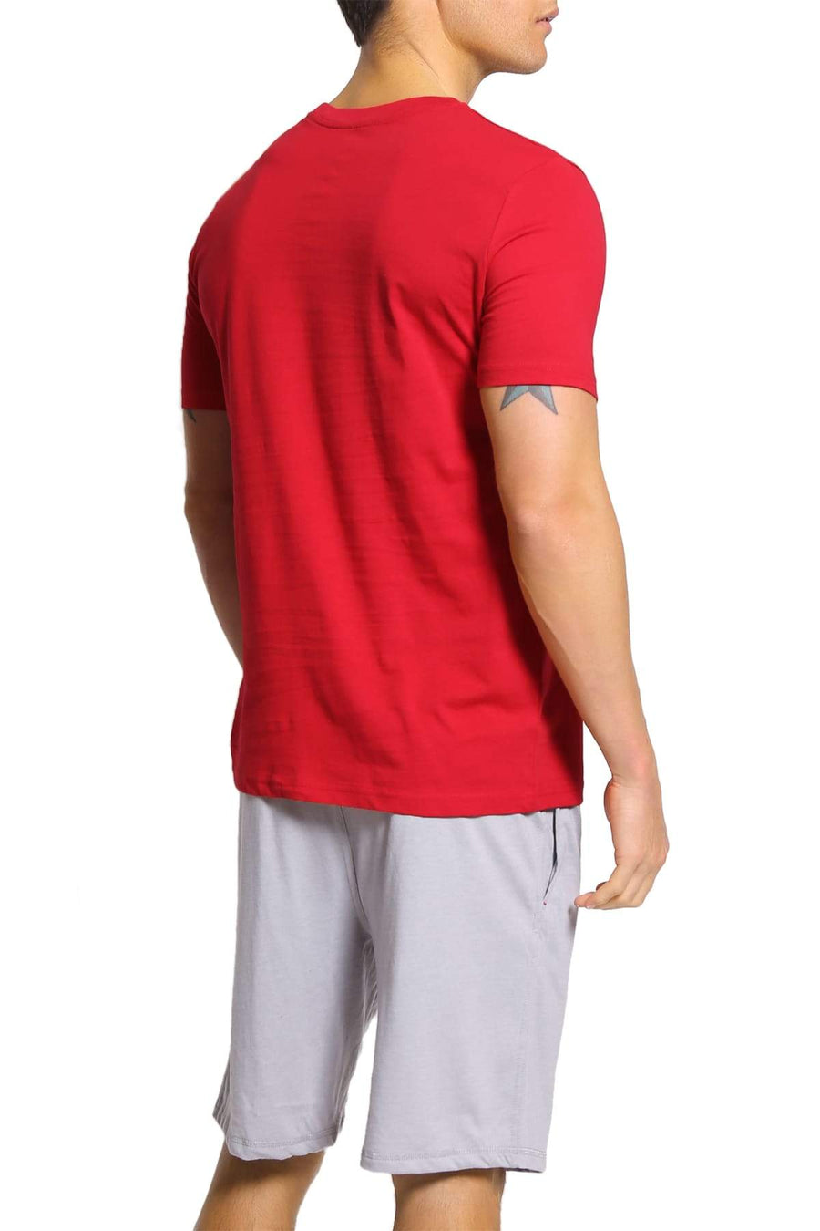 English Laundry Red Crew Neck