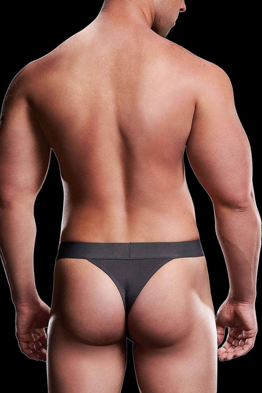 Envy Grey Microfiber Low Rise Thong